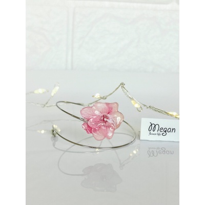 Meganflo Гривна - малка розова хортензия