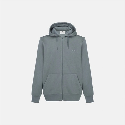 Slazenger Мъжки суичър Slazenger Full Zip Hoodie Mens - Slate Grey