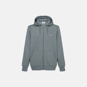 Slazenger Мъжки суичър Slazenger Full Zip Hoodie Mens - Slate Grey