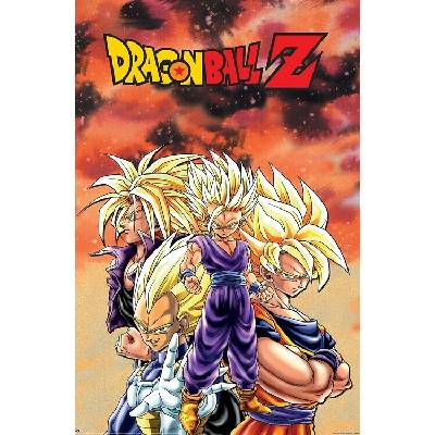 PYRAMID Plagát, Obraz - Dragon Ball Z - Super Saiyan, 61 × 91.5 cm