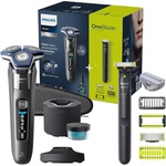 Philips Philips Series 5000 S5898/79 + OneBlade електрическа самобръсначка / тример за прецизна мъжка грижа, сухо и мокро бръснене (S5898/79)