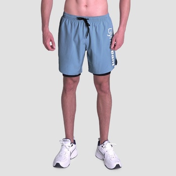 GymBeam Шорти 2в1 Essence Blue XL