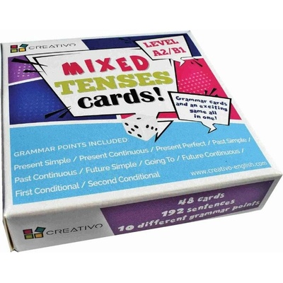 Creativo - Mixed Tenses Cards! (level A2/B1)
