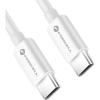 Forcell C339 USB-C na USB-C, QC4.0 5A/20V PD100W, 2m, bílý