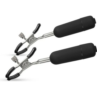 Easytoys Nipple Clamps With Vibrating Bullets