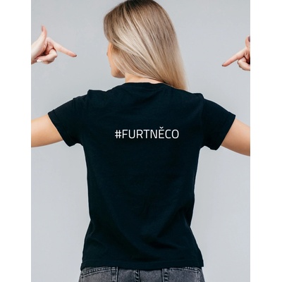 Dámské tričko Furt něco Černá – Hledejceny.cz