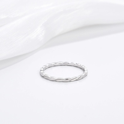 Jan Kos jewellery Stříbrný prsten bez osazení MHT 3045 SN