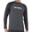 Rip Curl Мъжка плажна тениска от ликра Rip Curl Shock UPF L/S Lycra - Black Marle (050-2300-0114)