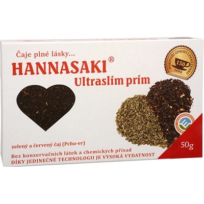 Phoenix Division Hannasaki Ultraslim Prim zmes zeleného a červeného čaju 75 g