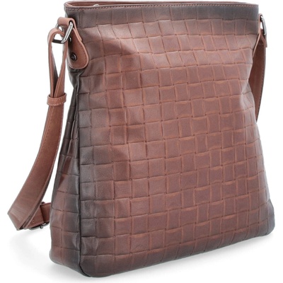 Carmelo crossbody kabelka 4189 koňaková hnědá