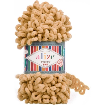 Alize příze Puffy Fine 179 karamelová