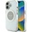 GUESS Калъф Guess IML Metal Colored Circle Classic Logo MagSafe за iPhone 16 - сив (3666339428723)