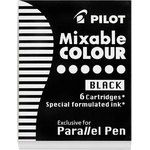 Pilot Касета за писалка, PILOT "Parallel Pen", черна IC-P3-S6-B (IC-P3-S6-B)