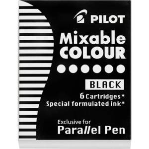 Pilot Касета за писалка, PILOT "Parallel Pen", черна IC-P3-S6-B (IC-P3-S6-B)