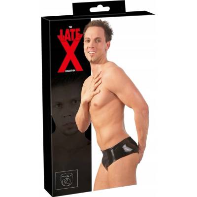 Latexové slipy s análním penisem