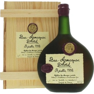 Armagnac-Delord Millésimés 1998 40% 0,7 l (kazeta)