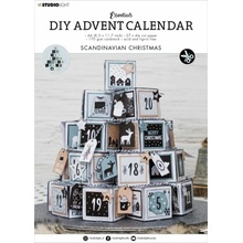 DIY Adventní kalendář Studio Light A4 27 l. Severské Vánoce