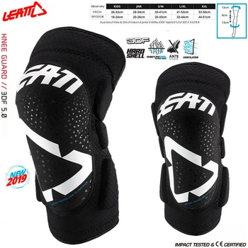 Leatt 3DF 5. Elbow biela/čierna