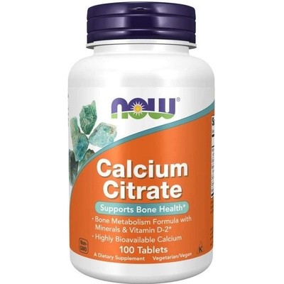 Now Foods Calcium Citrate 100 tabliet