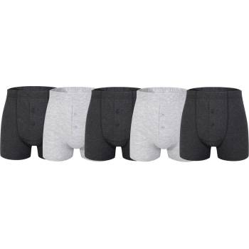 Donnay Боксерки Donnay Mens Comfort-Fit Boxer 5-Pack - Grey Multi