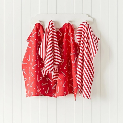 Catherine Lansfield Candy Cane 50x70 cm 4 ks