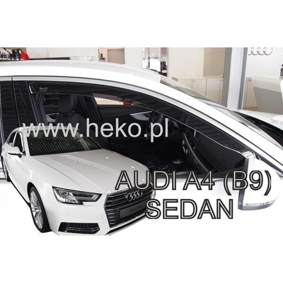 Deflektory Audi A4 B9 Sedan 2016 predné