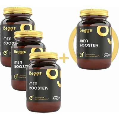 Beggs 3+1 Men Booster 100 kapslí