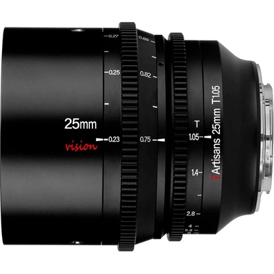 7Artisans 25mm T1.05 APS-C Cine Canon EOS-R