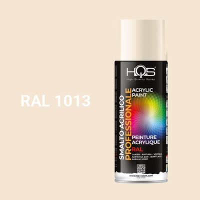 HQS akrylová farba v spreji 400 ml RAL 1013 lesklá