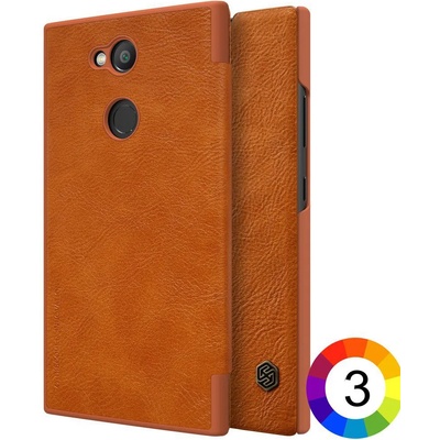 Sony Xperia L2 Nillkin Кожен Калъф и Протектор