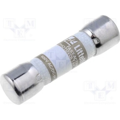 LITTELFUSE KLKD010.T Pojistka: tavná; keramická,kulatý,průmyslová; 10A; 600VAC; 600VDC