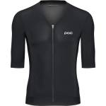 POC Мъжка фланелка с къс ръкав за колоездене POC Raceday S/S Jersey Cycling jersey - Uranium Black (056-4247-0314)