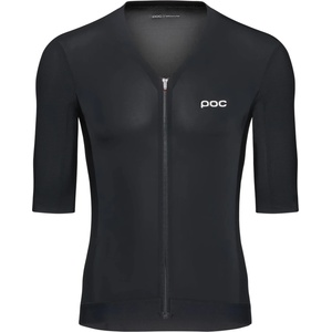 POC Мъжка фланелка с къс ръкав за колоездене POC Raceday S/S Jersey Cycling jersey - Uranium Black (056-4247-0314)