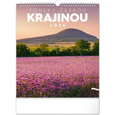Toulky českou krajinou nástěnný 2026