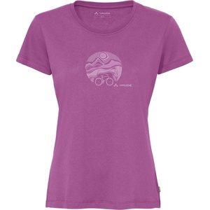 Vaude Дамска фланелка с къс ръкав за колоездене Vaude Women's Cyclist V T-shirt - Magenta - размер 36 (EU) (116-5953-2112)