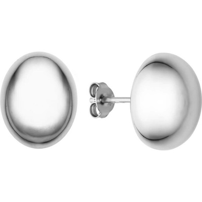 Bealio 13458 stříbrná náušnice VYPOUKLÉ PECKY 15 mm 03-13458-3447