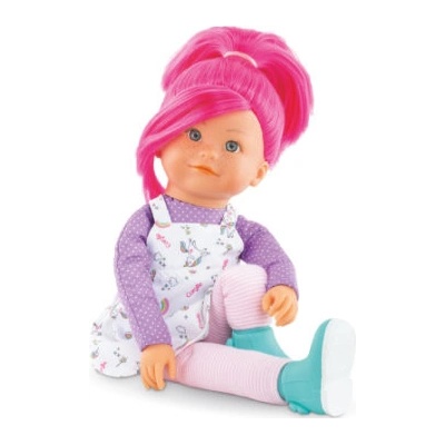 Corolle Bábika Nephelie Rainbow Dolls s hodvábnymi vlasmi a vanilkou ružová 38 cm