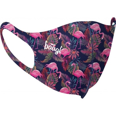 Baagl Antibakteriálne rúška pre deti Flamingo