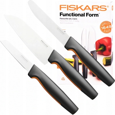 Fiskars Functional Form Sada steakových nožů 3 ks