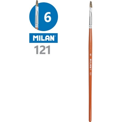 Štetec plochý MILAN č. 6 - 121