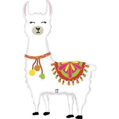 GRABO Lama 45" 114cm fóliový balónek nafukovací