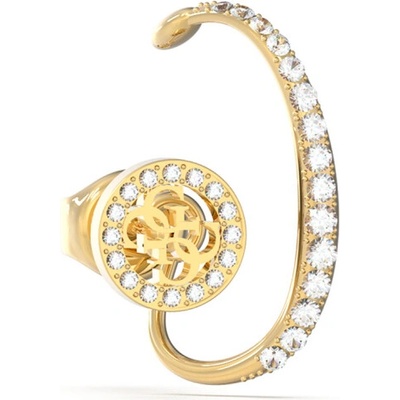 Guess Luxusné single náušnice Crazy Earrings JUBE03292JWYGT