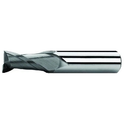 ZPS-FN Fréza válcová čelní 10x19x72, Z2,30°, DIN 6527L, SK, AlTiN, N Rozměr: 8x16x63 mm