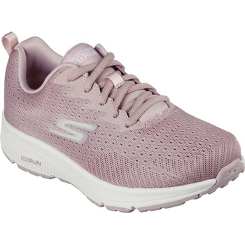 Skechers Дамски маратонки Skechers Engineered Mesh Lace Up Road Running Shoes Womens - Mauve