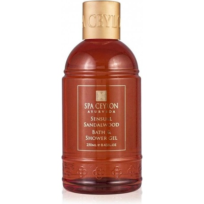 Spa Ceylon koupelový a sprchový gel SENSUAL SANDALWOOD 250 ml