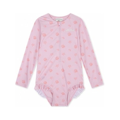 Swim Essentials Plavky s dlhým rukávom s UPF + Mermaid