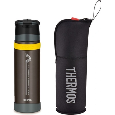 Thermos Mountain FFX hnědá 750 ml + termoobal