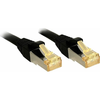 Lindy 47314 RJ45 CAT 6a (surový CAT 7) S/FTP 15m černý