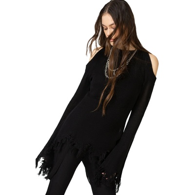 KILLSTAR дамски пуловер KILLSTAR - Where The Others Begin - черен - KSRA010126