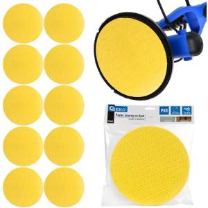 GEKO Шкурка за жираф шлайф Gilraffe 225mm, едрина 80, жълт с отвори 61658 (G78682)